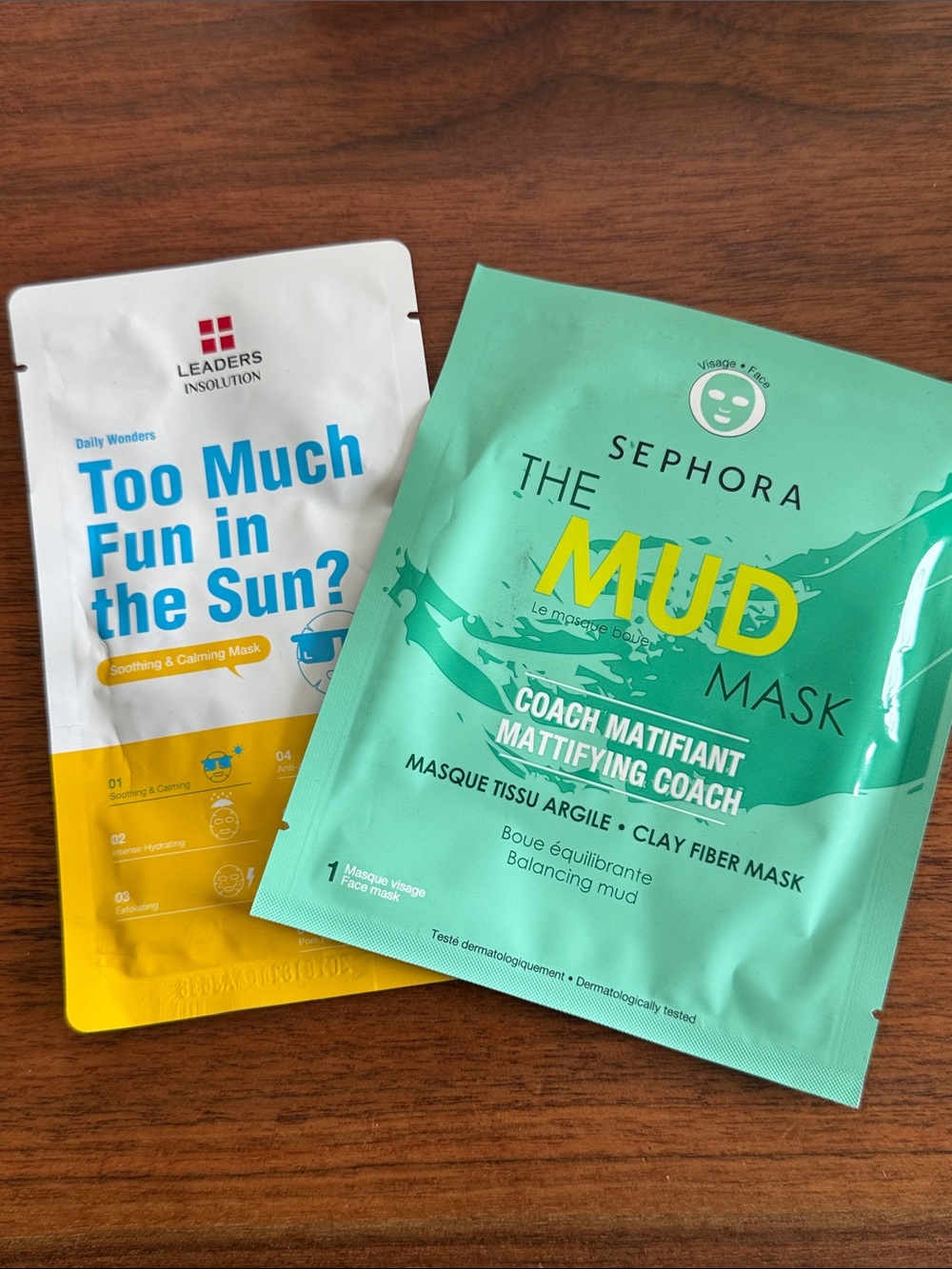 Sephora The Mud Mask - Mint Green and Yellow Packaging